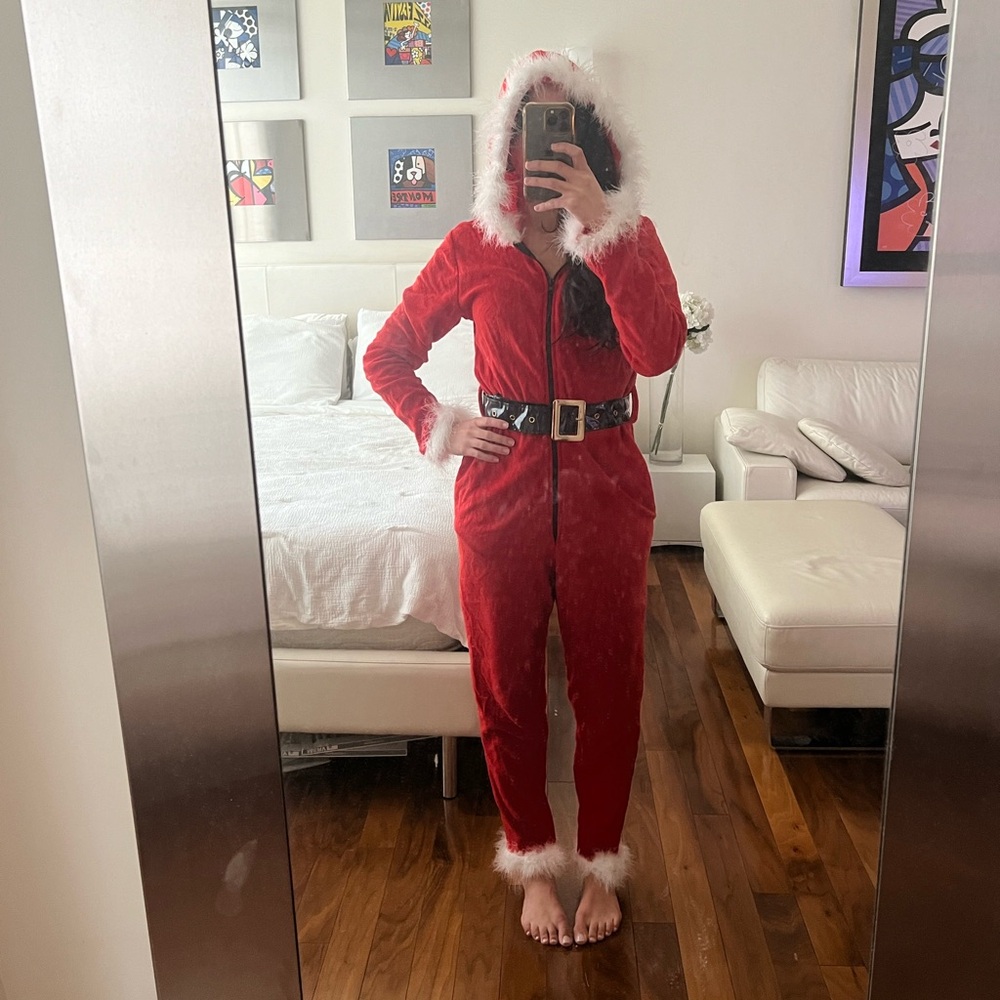 Santa Suit Jumpsuit Onesie